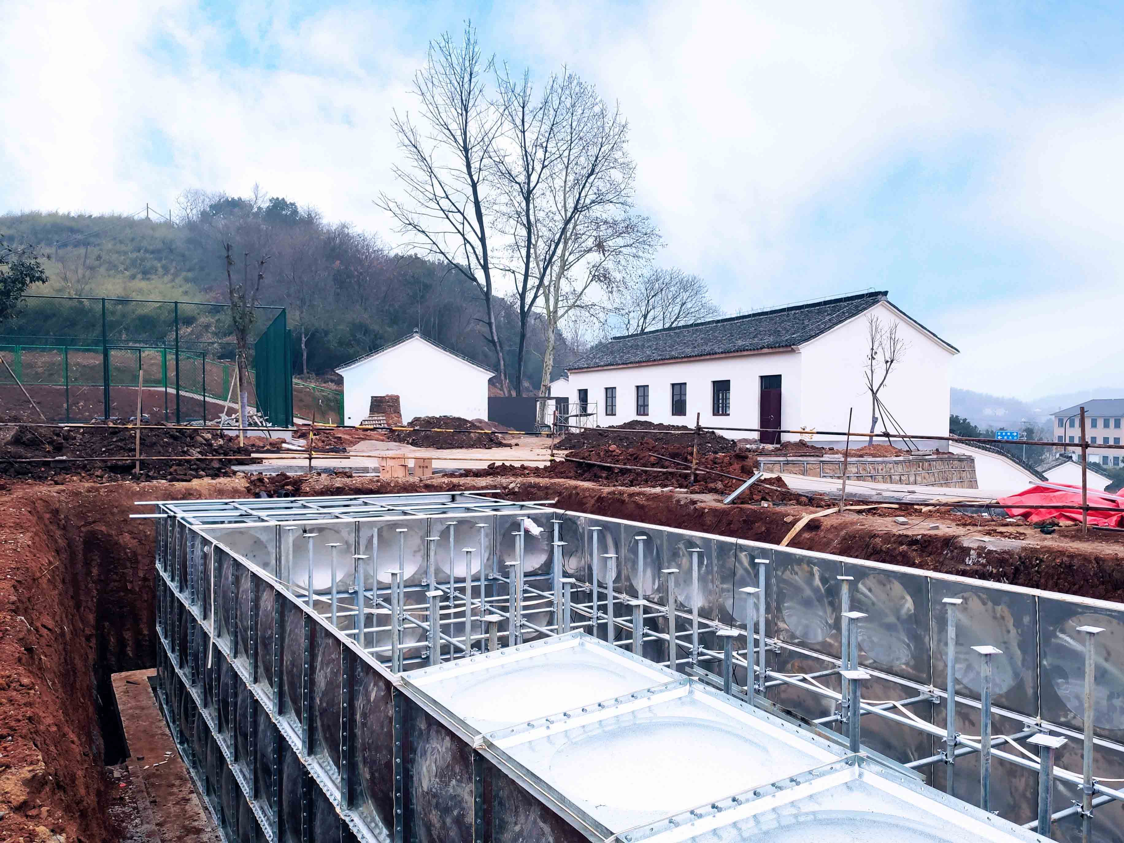 北京海淀學校地埋式水箱